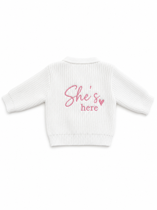She's Here Cardigan