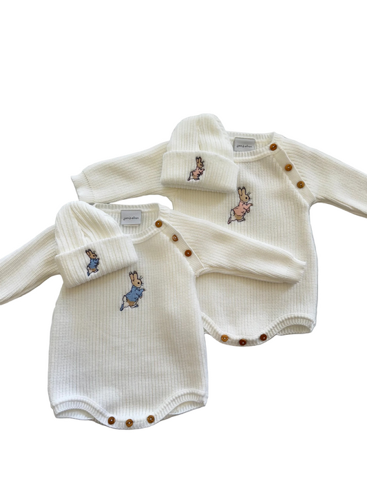 Peter Rabbit Romper and Hat